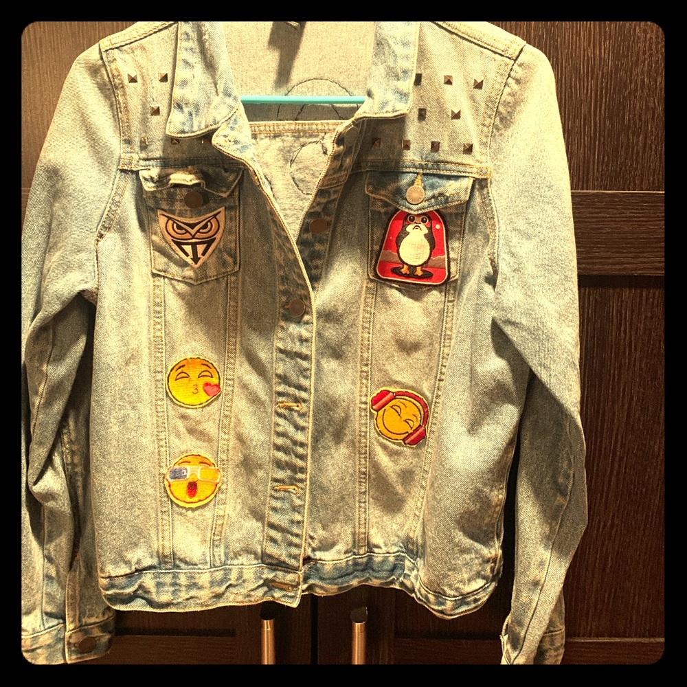Custom patched jacket